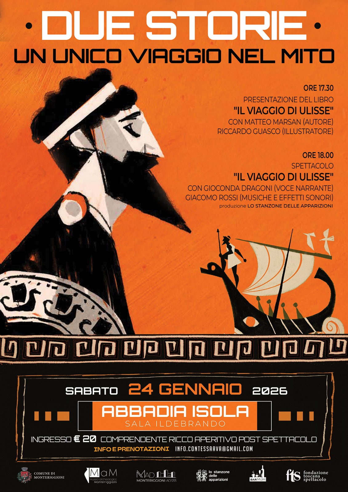 Locandina evento Il viaggio di Ulisse