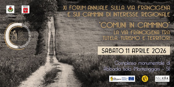 Copertina XI Forum annuale Via Francigena Abbadia Isola (Monteriggioni-SI)  